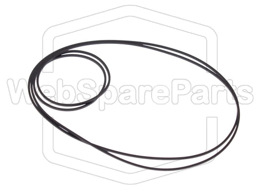 Kit Courroies Pour Platine Cassette Aiwa CX-Z900M