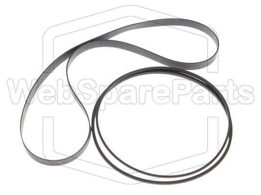 Kit Courroies Pour Platine Cassette Sharp VZ-2000