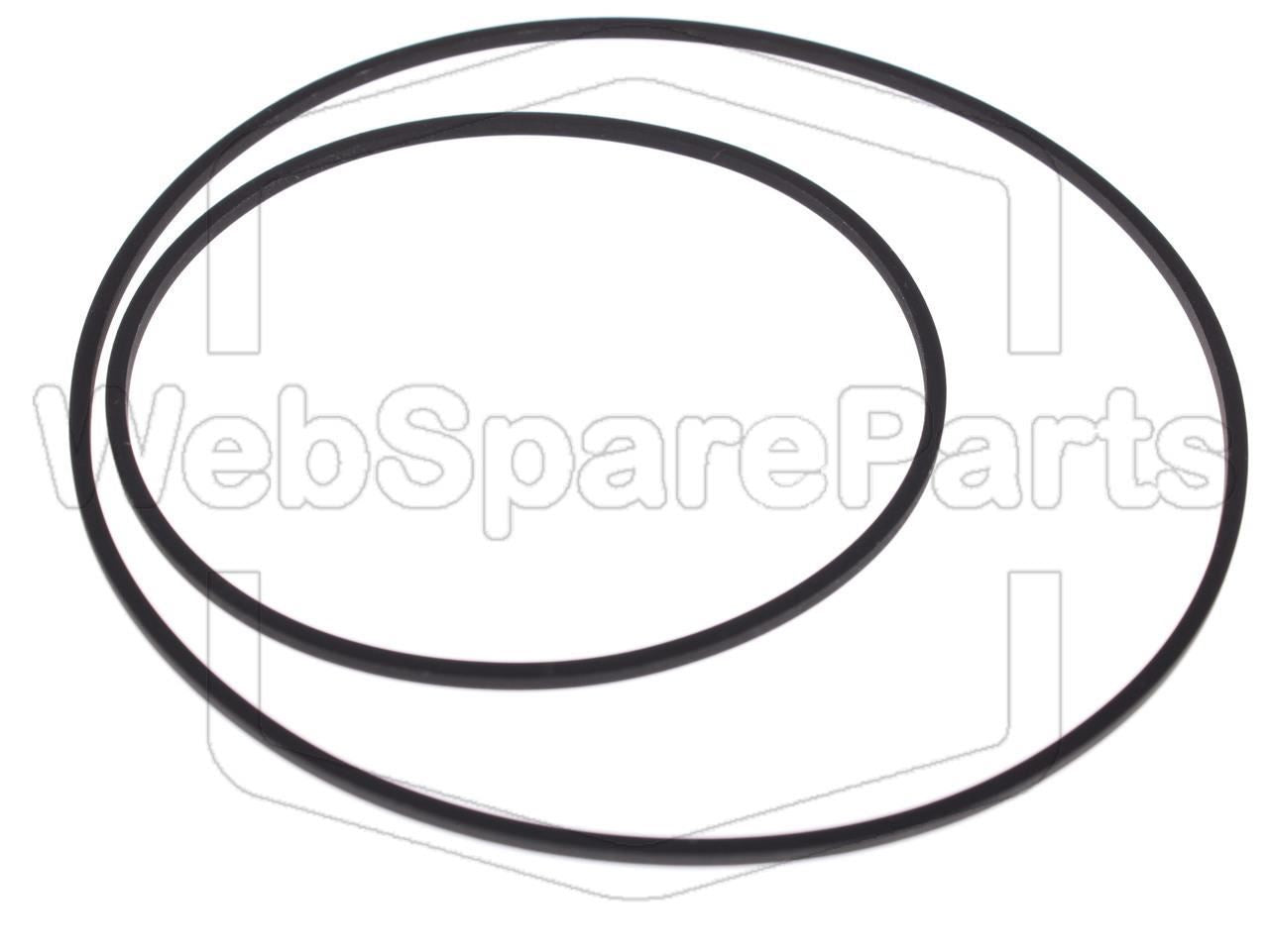 Kit Courroies Pour Magnétoscope REX RV-51
