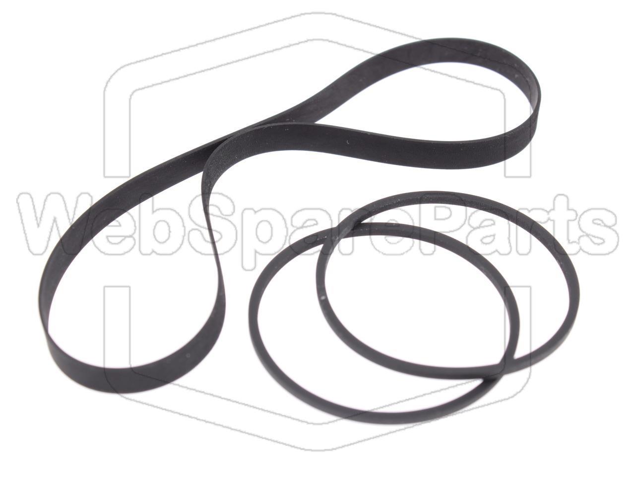Kit Courroies Pour Platine Cassette Marantz SD-9000