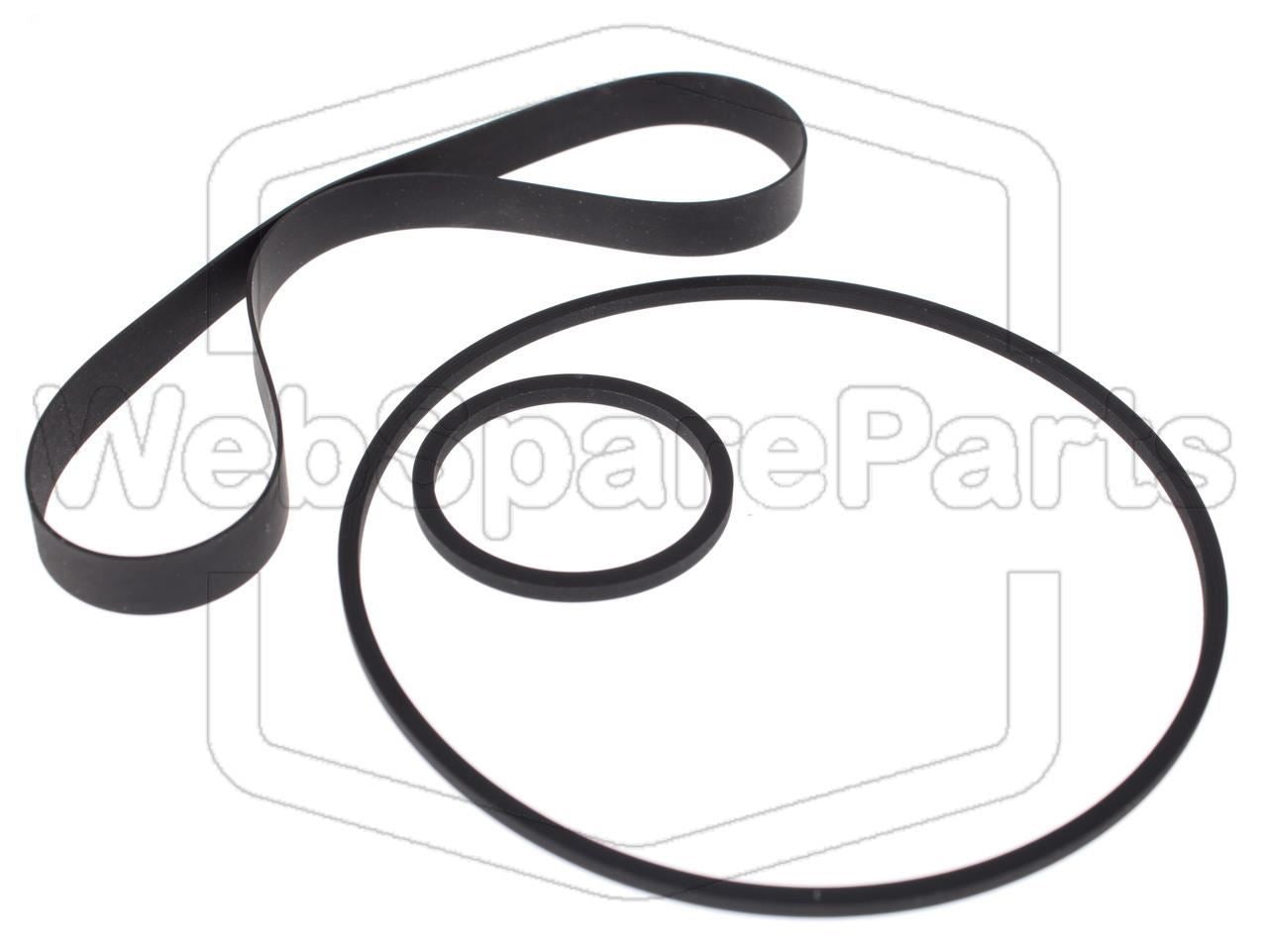Kit de courroies pour magnétoscope Logik VR-955