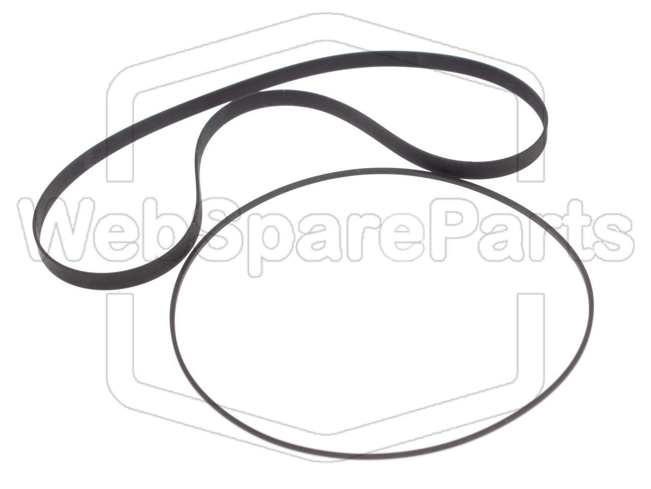 Kit Courroies Pour Platine Cassette JVC KD-25