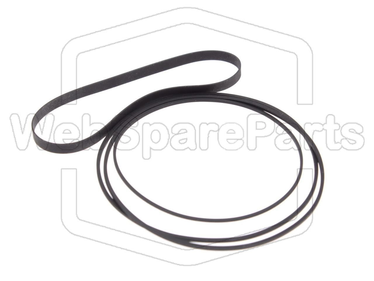 Kit Courroies Pour Platine Cassette Teac V-316