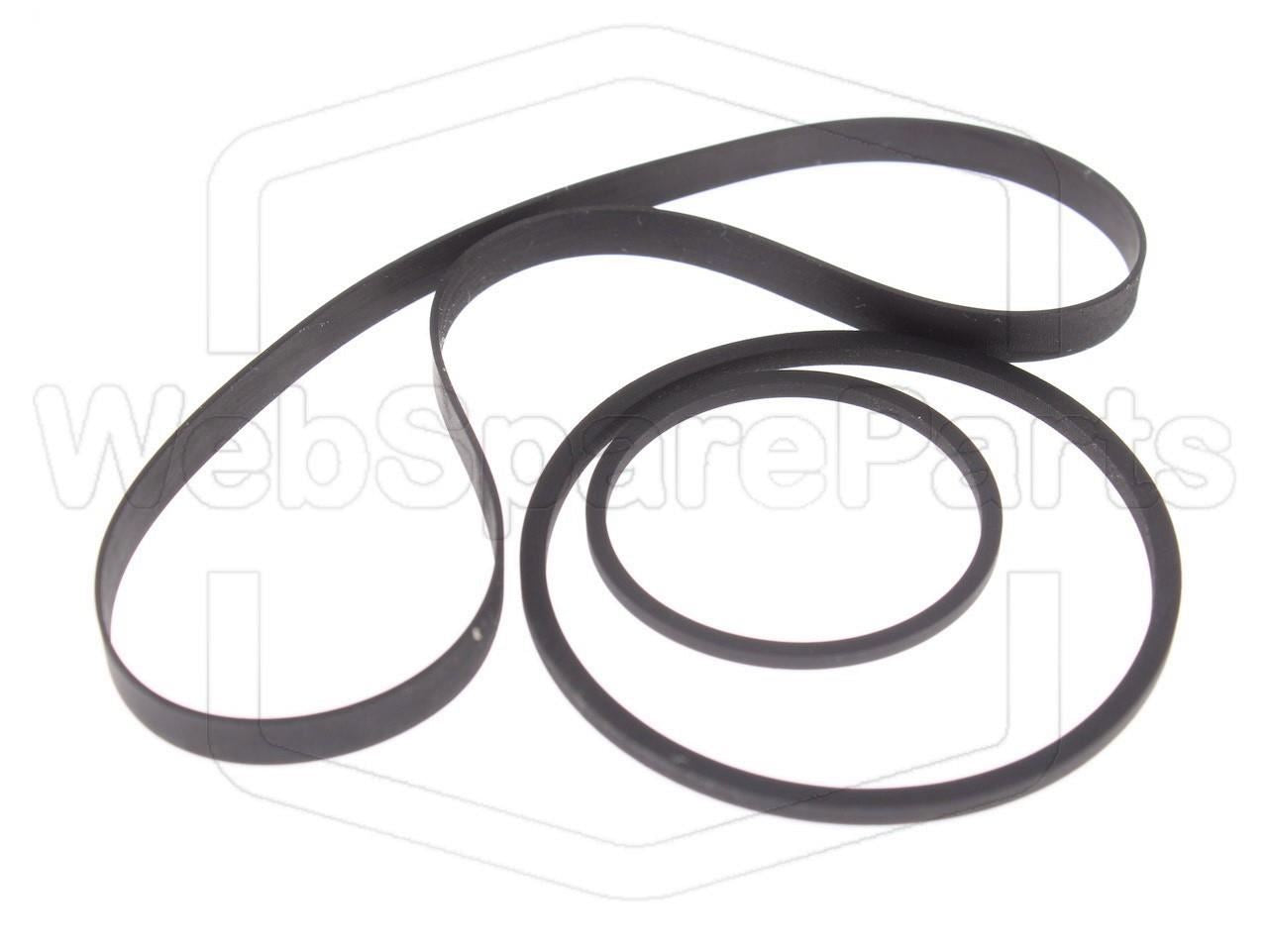 Kit Courroies Pour CD + Platine Cassette Sony TX-DRE210