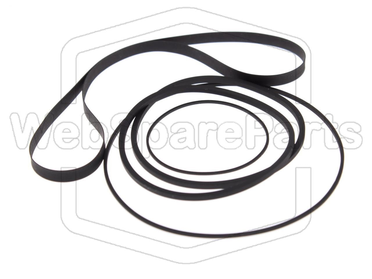 Kit Courroies Pour Platine Cassette Pioneer CT-F600