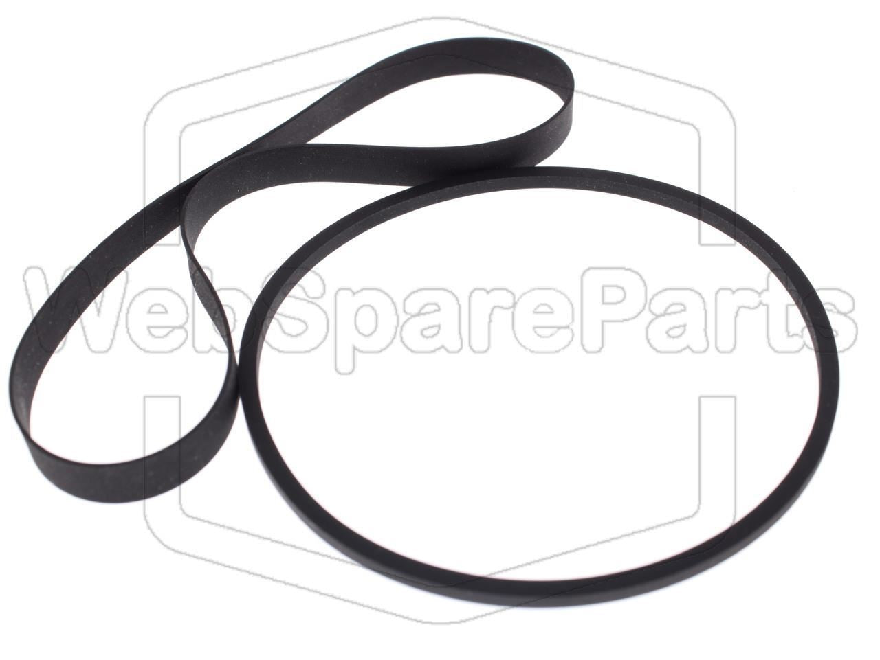 Kit Courroies Pour Magnétoscope Akai VS-512