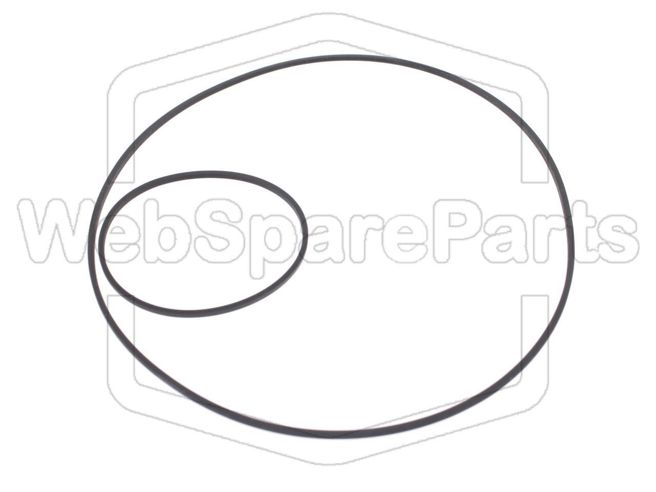 Kit Courroies Pour Magnétophone à cassette Sony CFS-950 SPORTS