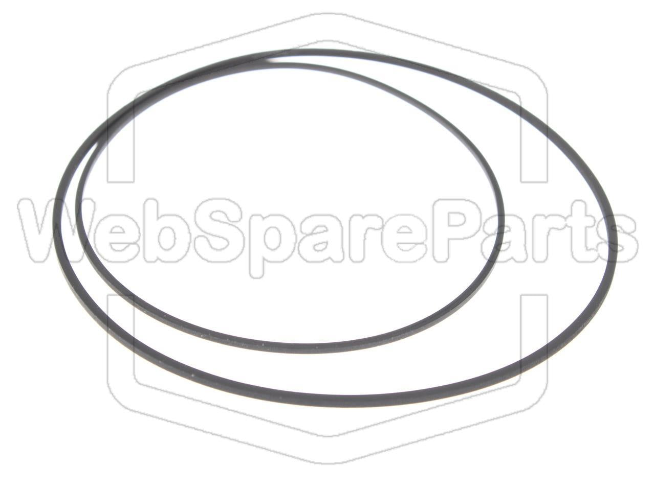 Kit courroies compatible Sony CFS-45 pour réparation radio cassette