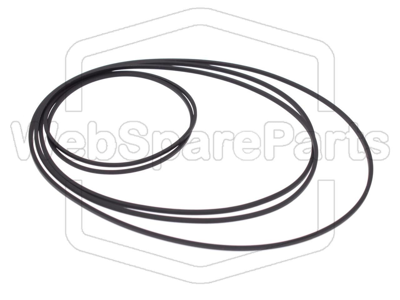 Kit Courroies Pour Platine Cassette Double Aiwa Z-R900