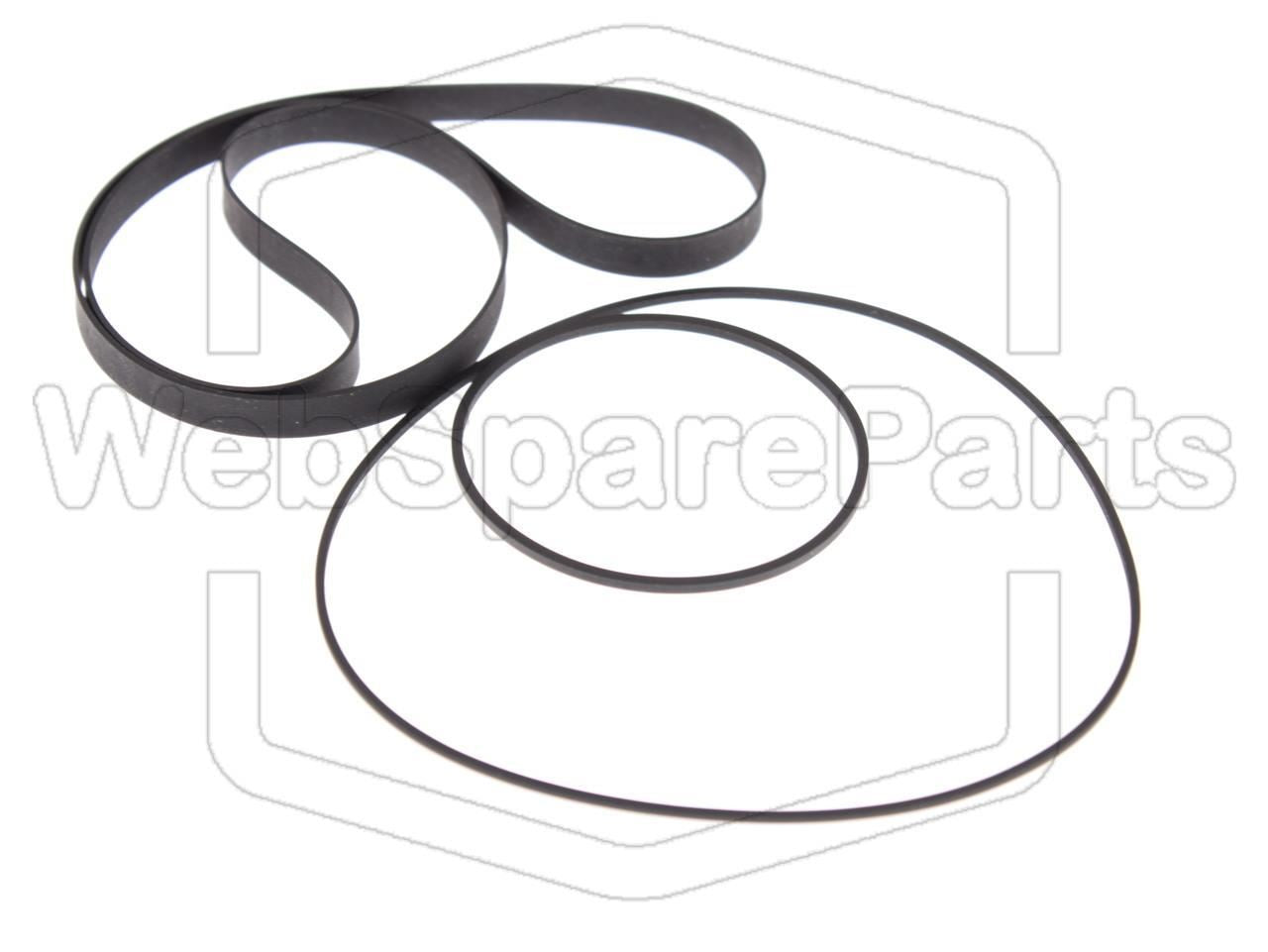 Kit Courroies Pour Platine Cassette Stéréo Kenwood KX-920