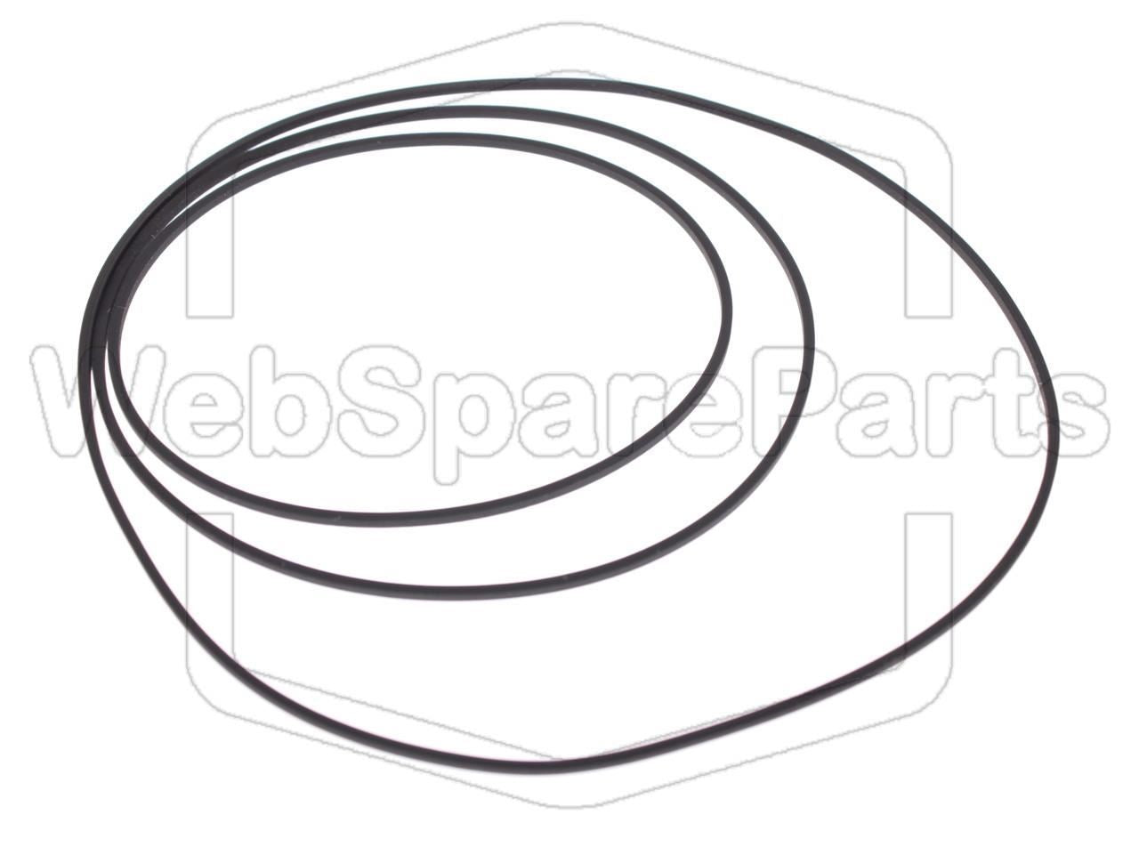 Kit Courroies Pour Portable Radio Cassette Player Sony CFS-710L