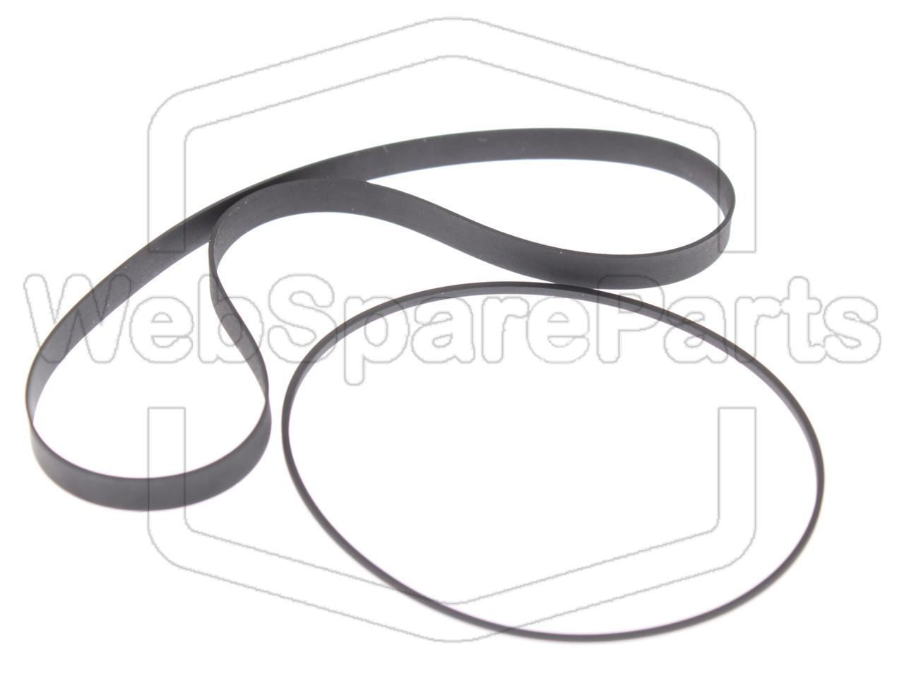 Kit de courroies pour lecteur cassette Technics RS-8R