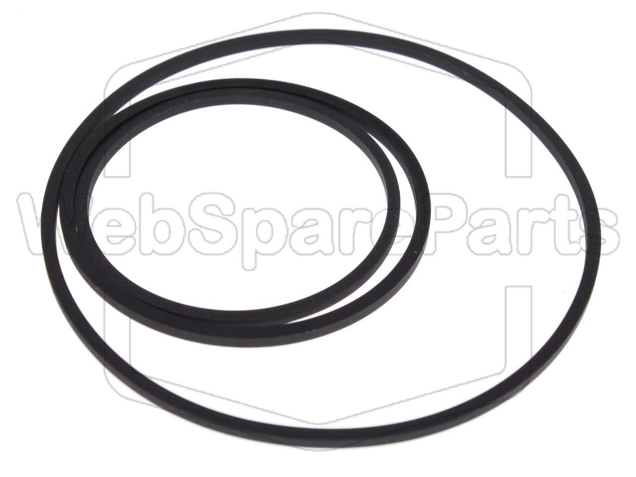 Kit Courroies Pour Magnétoscope Toshiba V-660 F