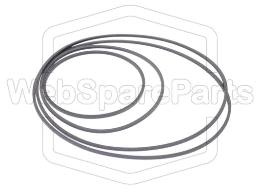 Kit Courroies Pour Radio Cassette Recorder Sony CFS-W319