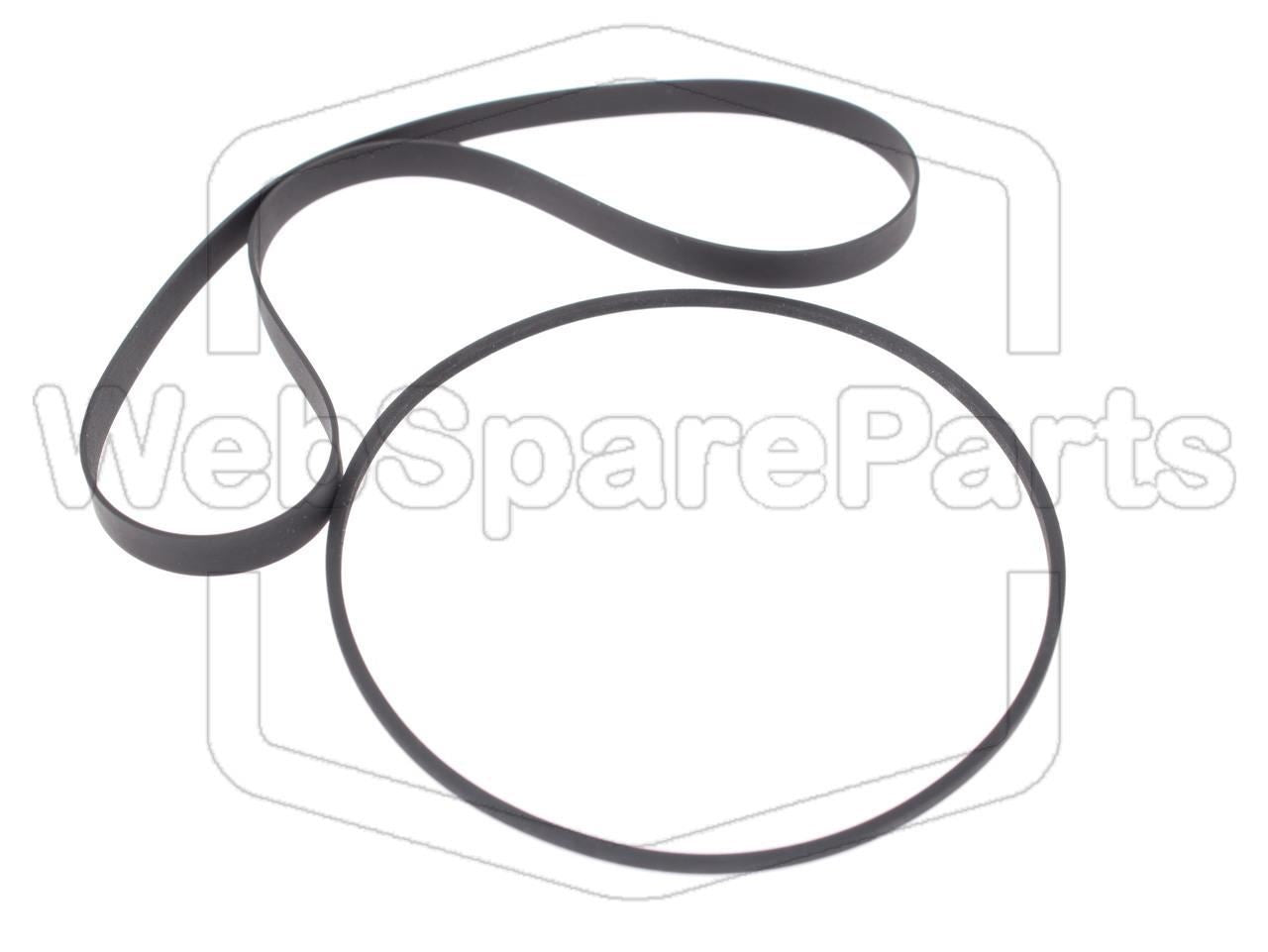 Kit Courroies Pour Platine Cassette Kenwood KX-71R