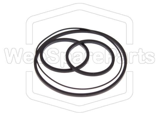 Kit Courroies Pour Magnétoscope Hitachi VT-56