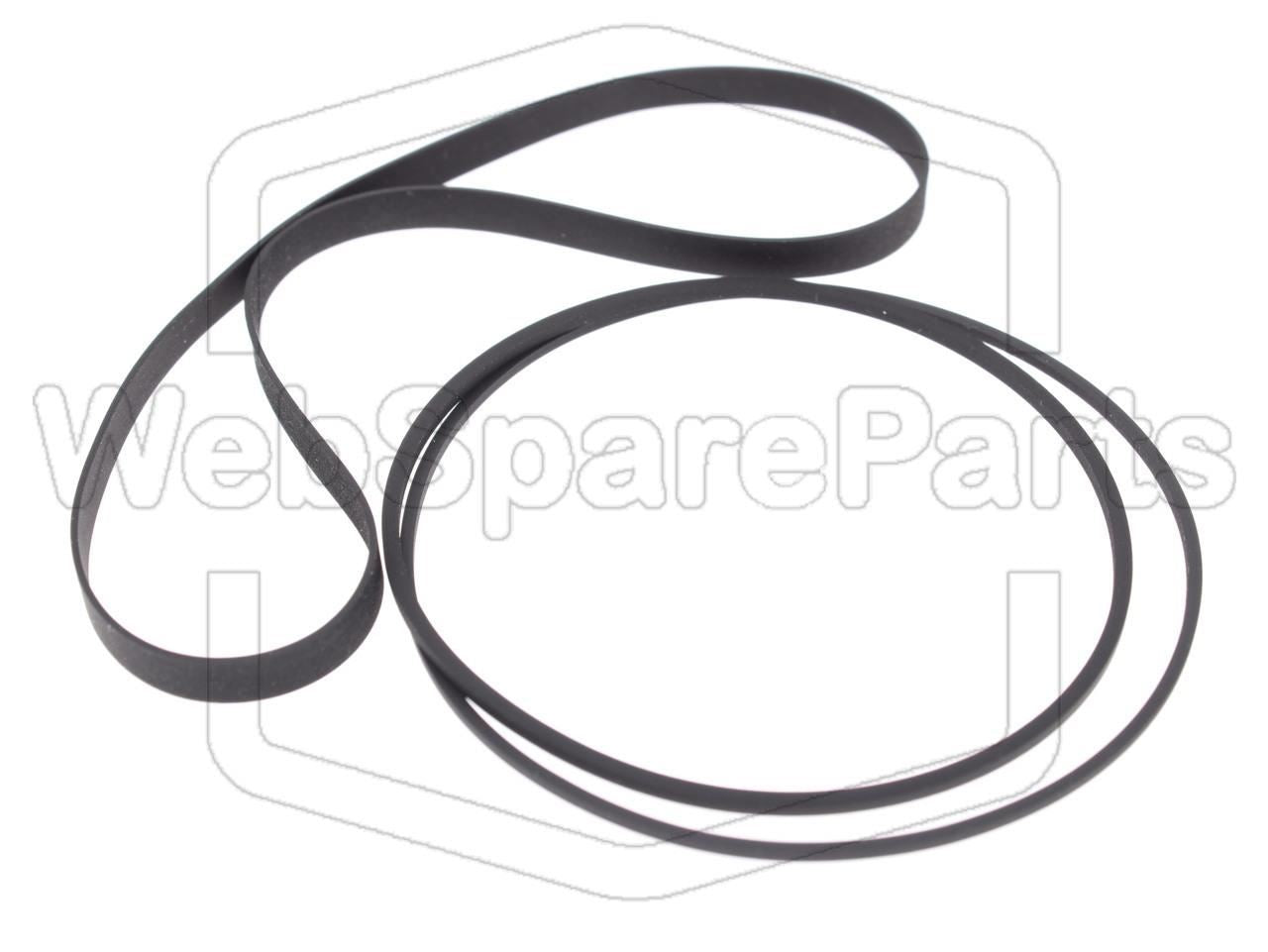 Kit Courroies Pour Platine Cassette Aiwa AD-S20