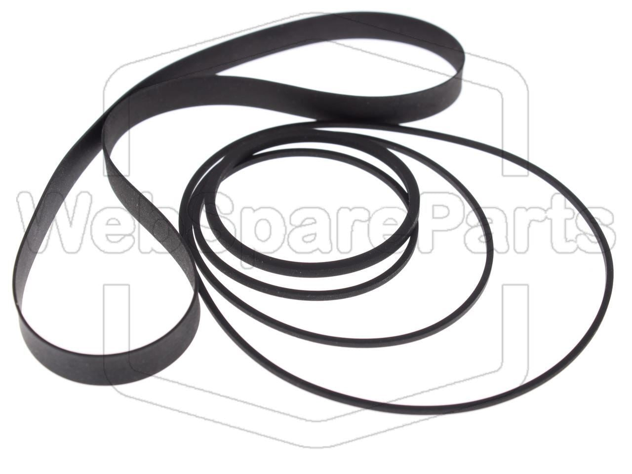 Kit de courroies pour magnétoscope Palladium 837/733