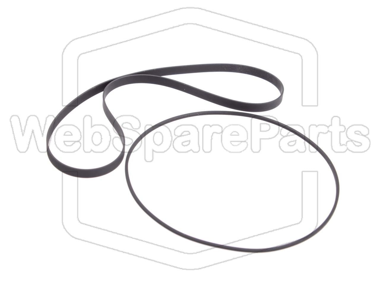 Kit Courroies Pour Platine Cassette Technics RS-M6