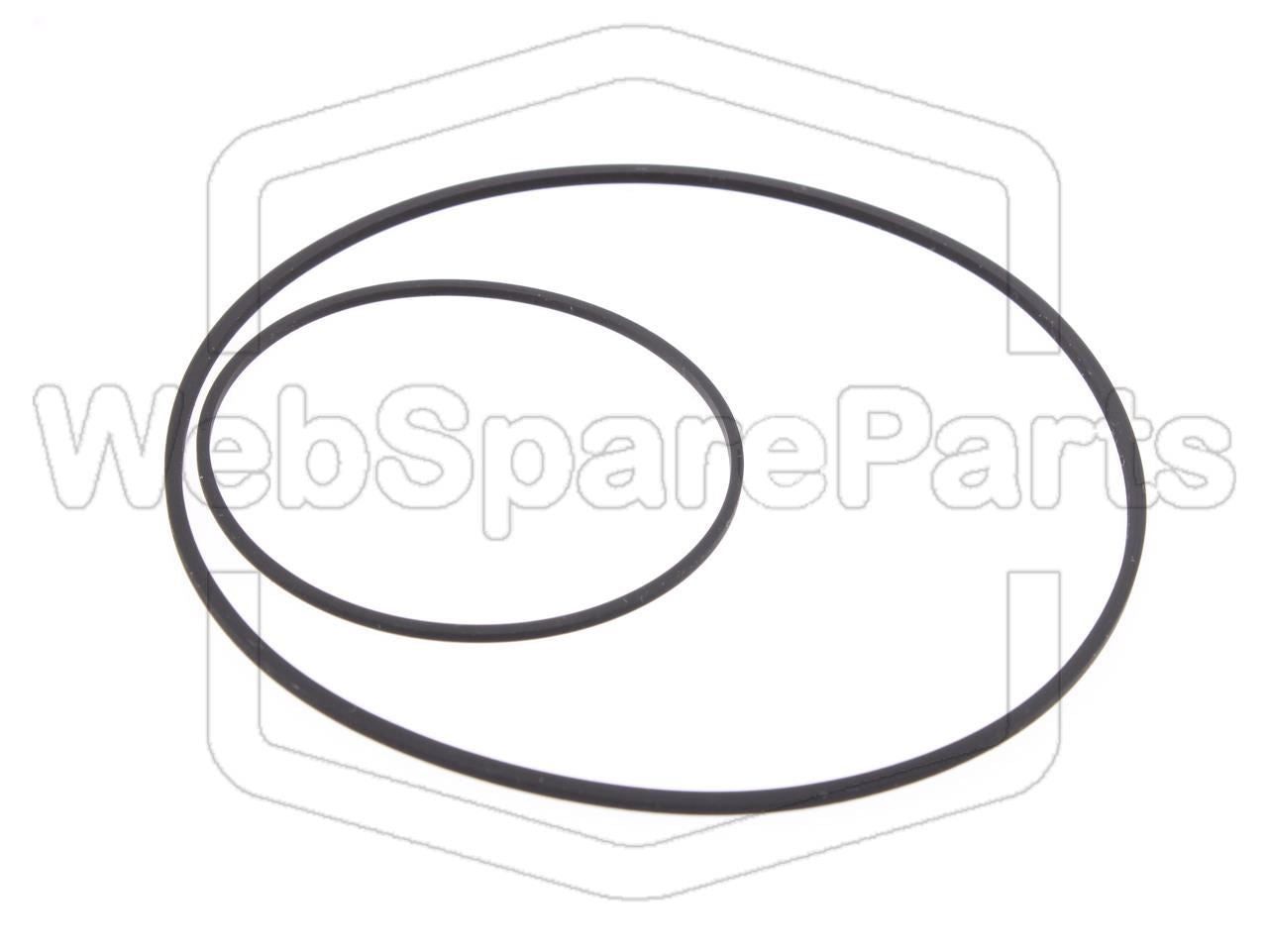 Kit Courroies Pour Platine Cassette Panasonic SA-PM53