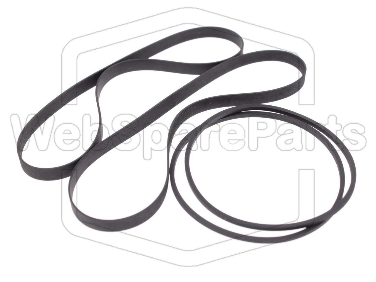 Kit de courroies pour lecteur cassette Pioneer CT-W355R