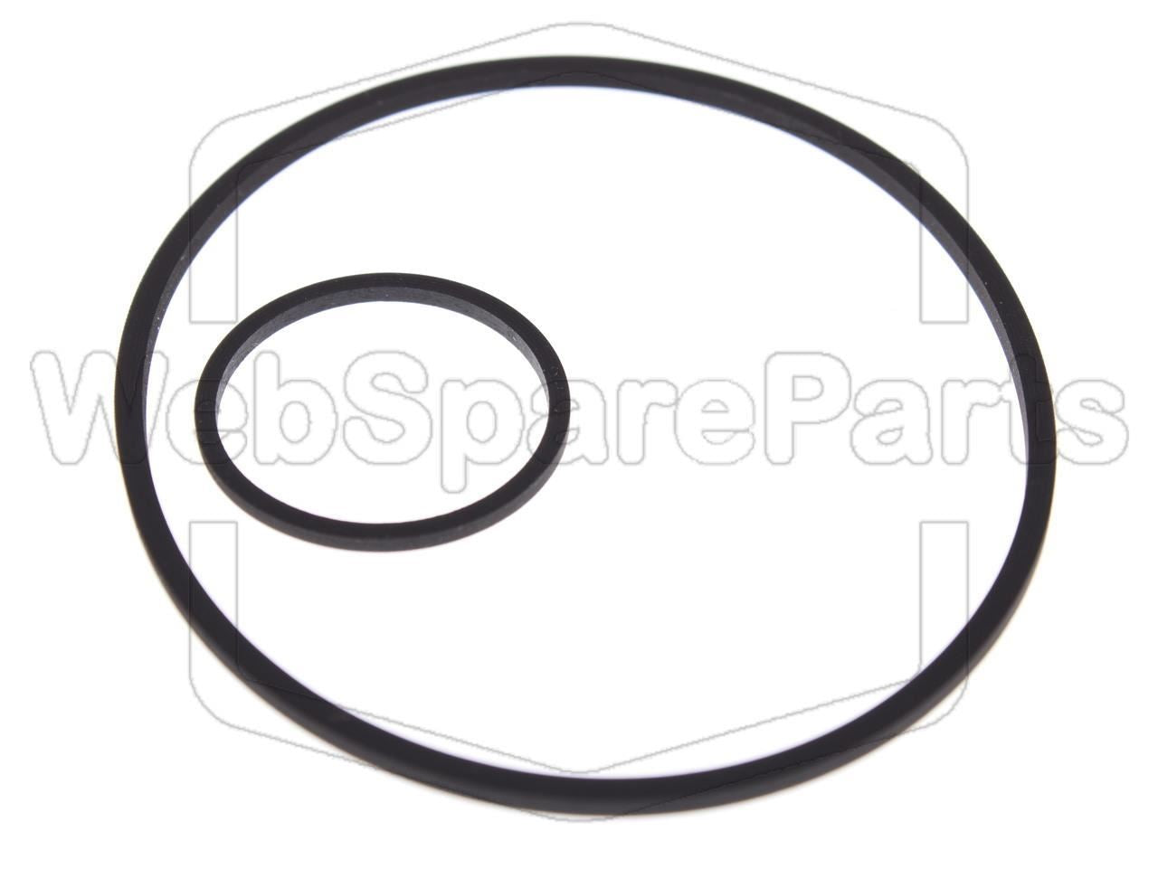 Kit de courroies pour magnétoscope JVC HR-S10 EG/EK Portable