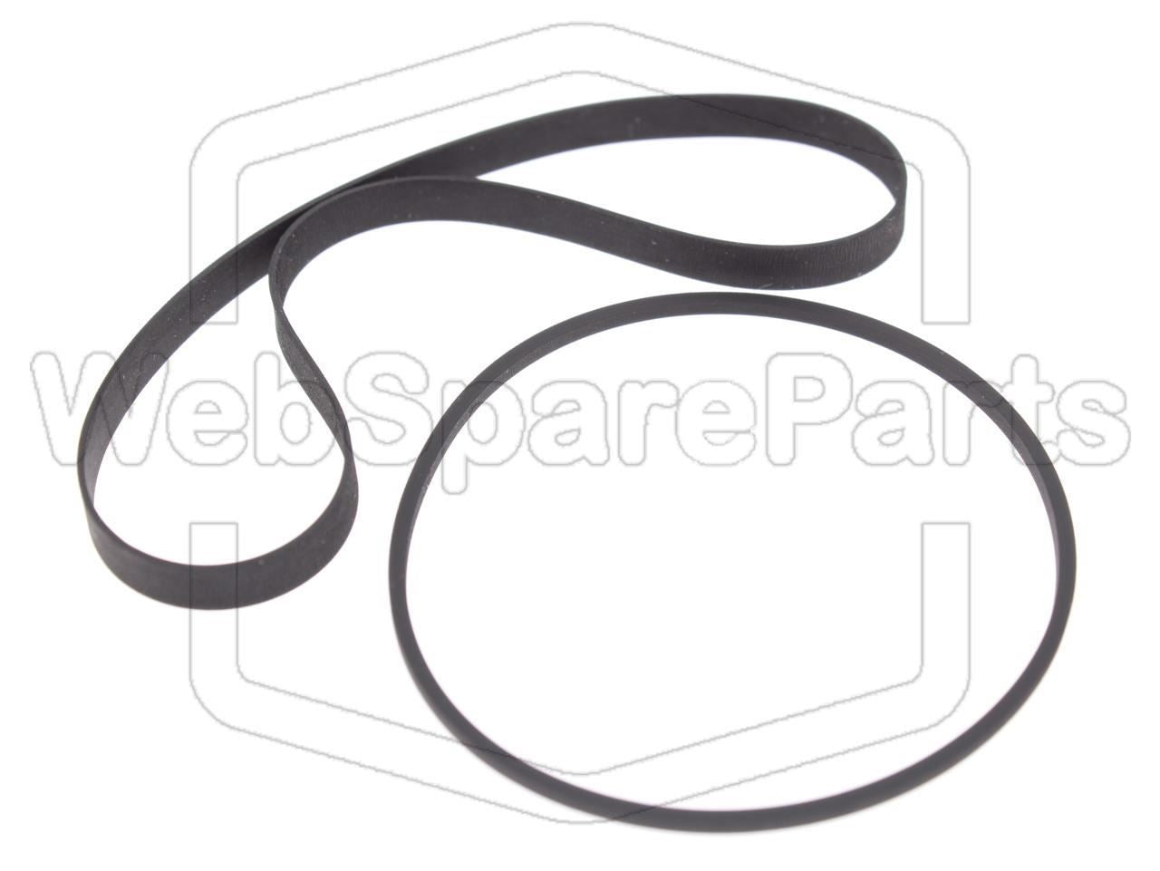 Kit Courroies Pour Platine Cassette Sony HCD-NE5
