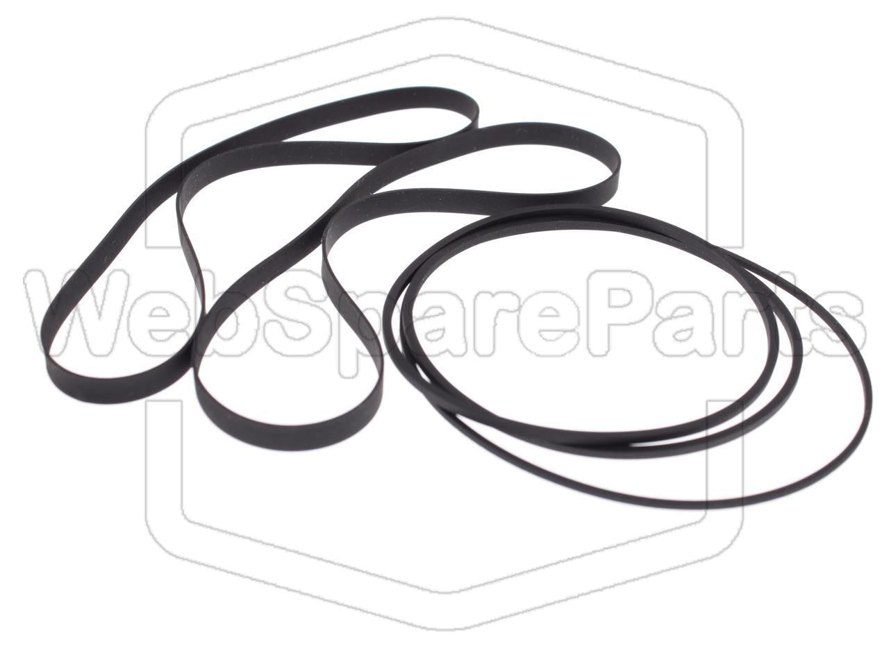 Kit Courroies Pour Platine Cassette Marantz SD-315