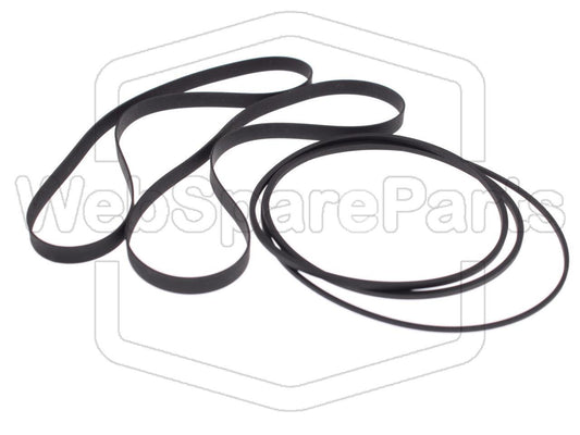 Kit Courroies Pour Platine Cassette Marantz SD-315