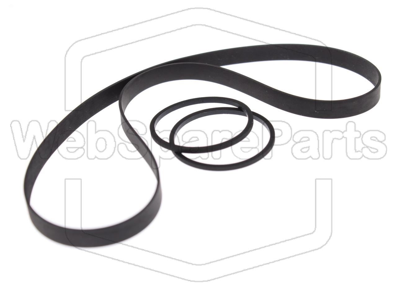 Kit Courroies Pour Platine Cassette JVC DD-VR9