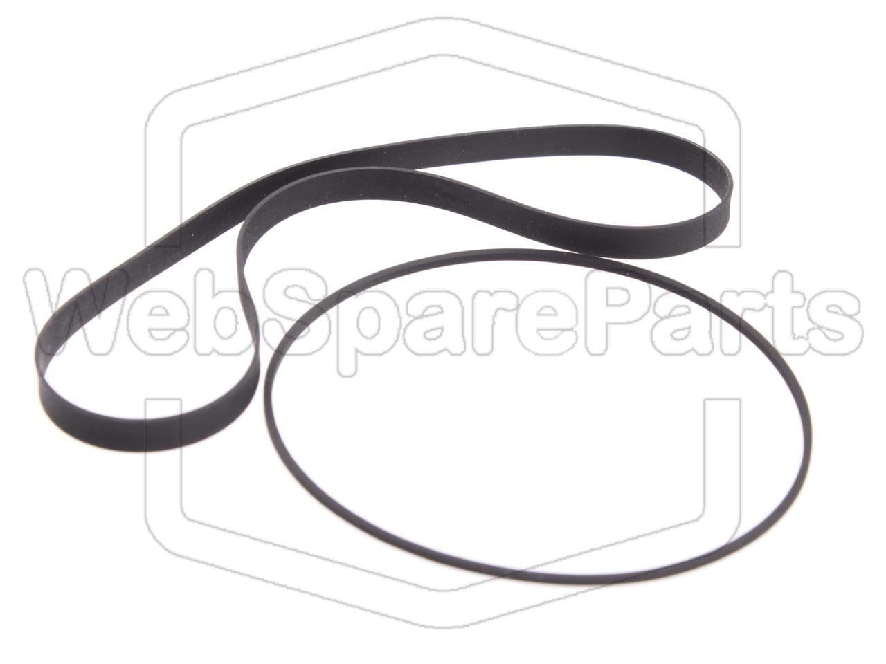 Kit Courroies Pour Platine Cassette Aiwa AD-F460