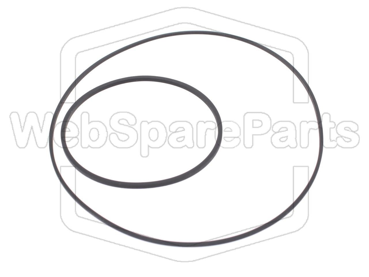 Kit Courroies Pour Platine Cassette Grundig CN-700