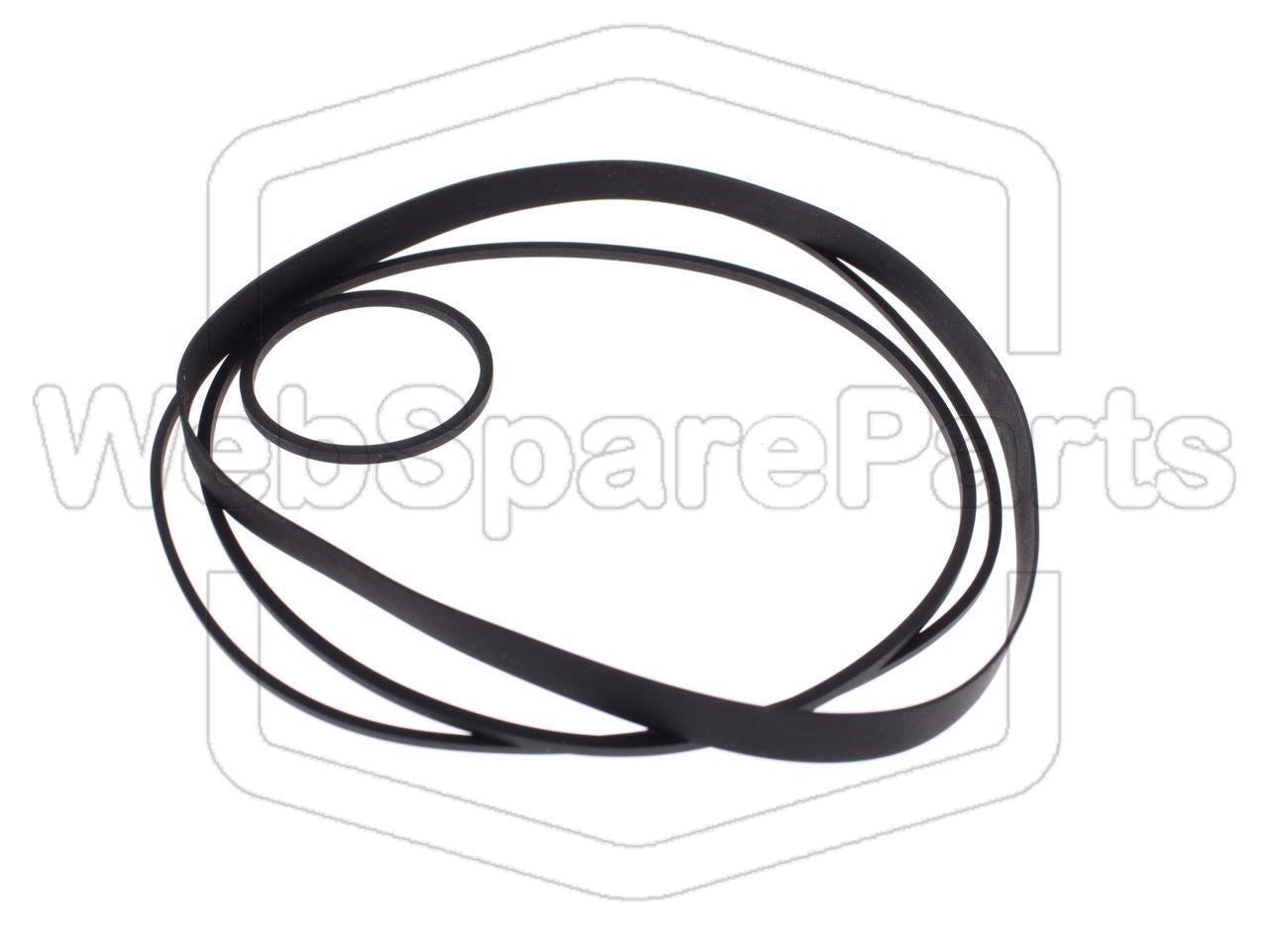 Kit Courroies Pour Magnétoscope NEC PVC-740 Betamax