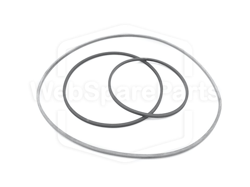 Kit Courroies Pour Platine Cassette Sharp WF-969Z