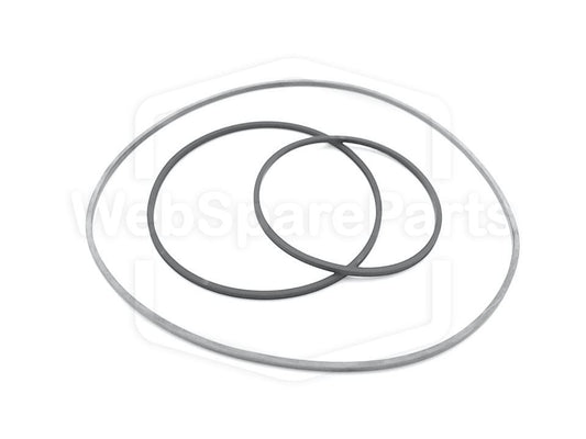 Kit Courroies Pour Platine Cassette Sharp WF-969Z