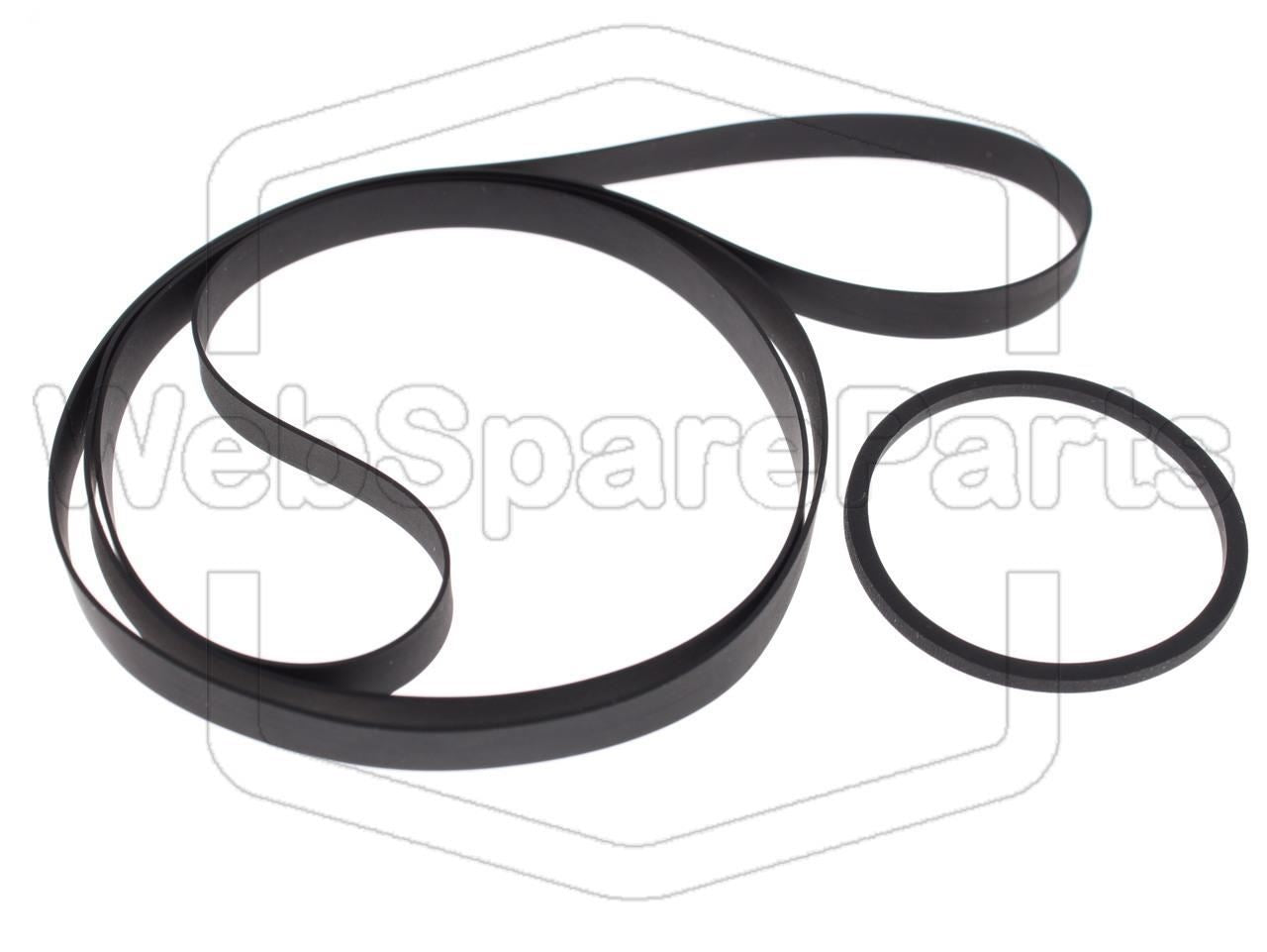 Kit courroies pour platine vinyle Sharp VZ-2000