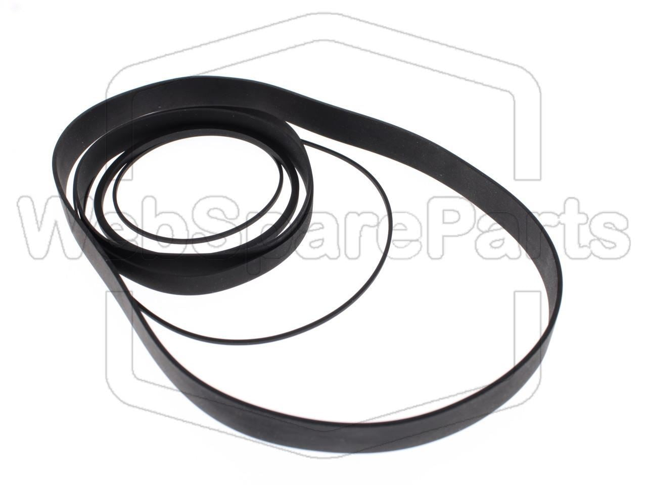 Kit Courroies Pour Magnétoscope Akai VS-9700