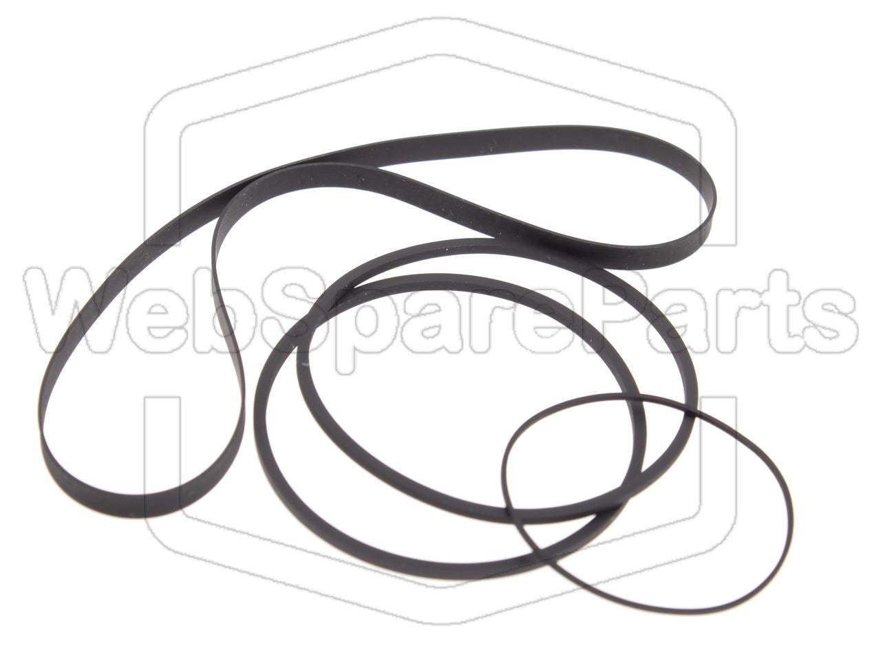 Kit Courroies Pour Platine Cassette Pioneer CT-405