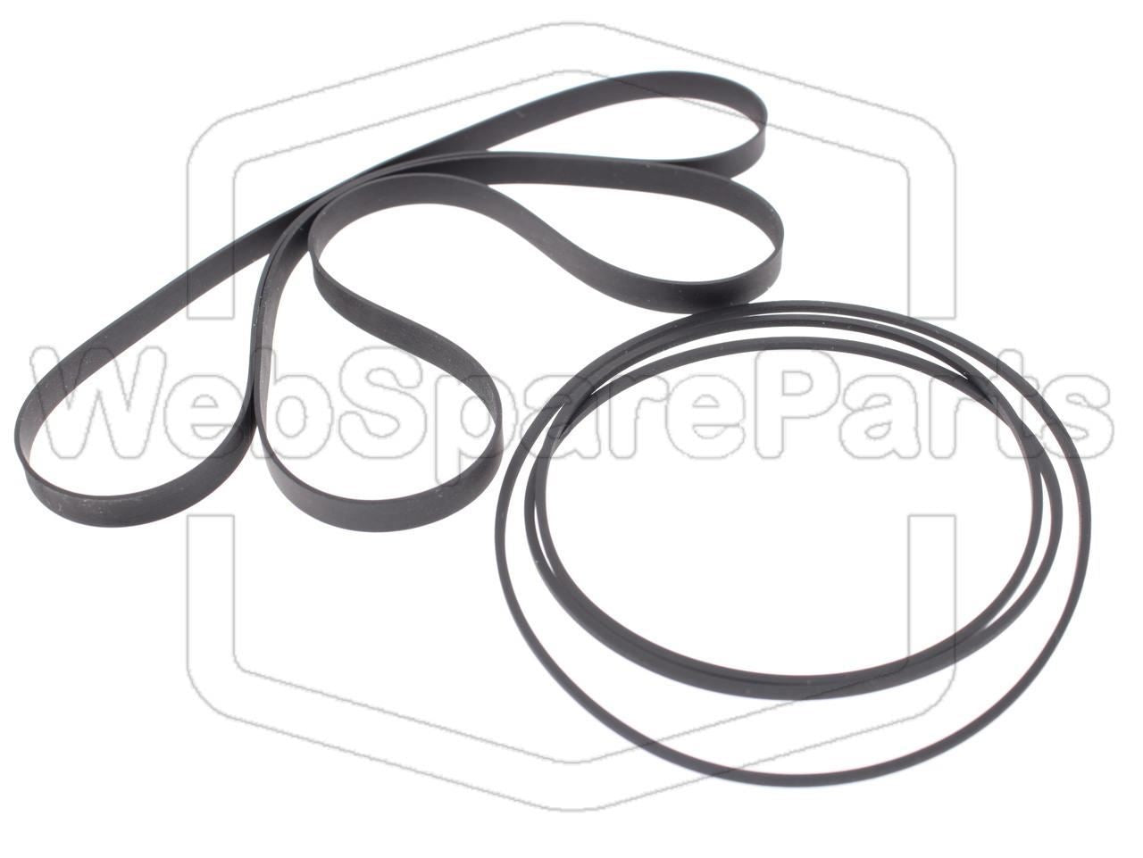 Kit Courroies Pour Platine Cassette JVC TD-W85