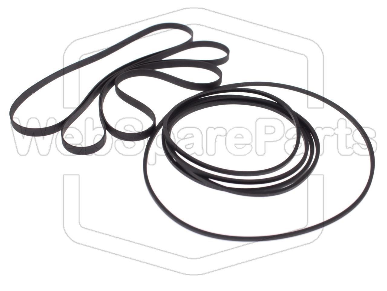 Kit de courroies pour lecteur cassette Sony HCD-VZ10