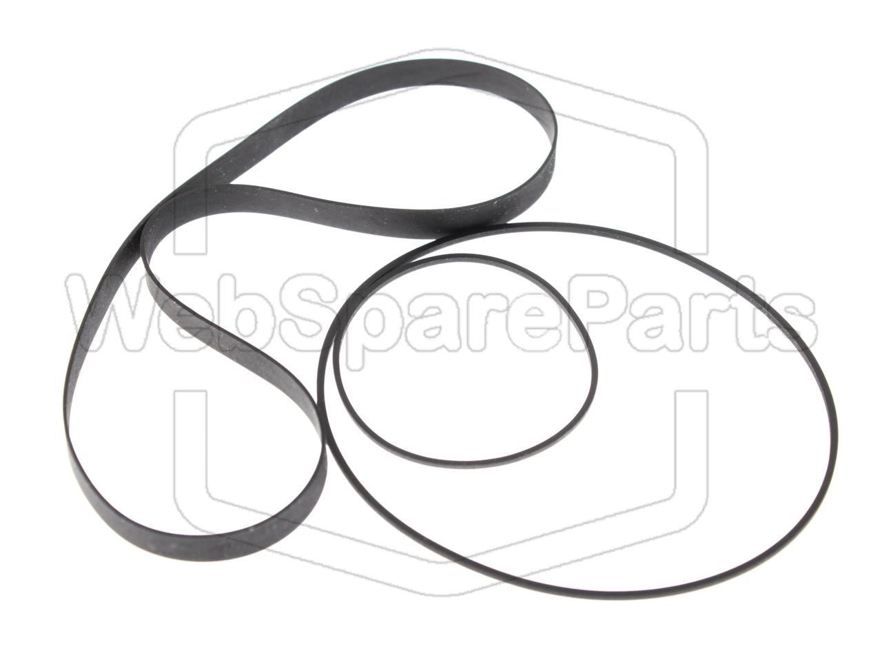 Kit de courroies pour lecteur cassette Pioneer CT-F9191