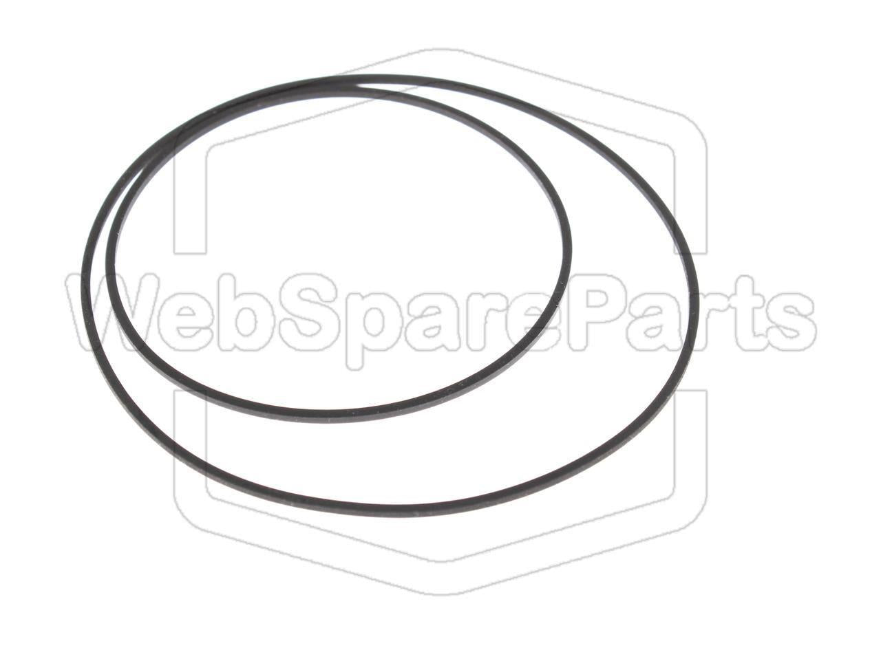 Kit Courroies Pour Philips D8477 Radio Cassette Recorder