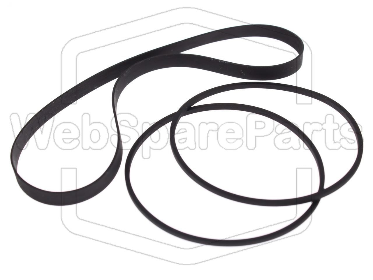 Kit Courroies Pour Platine Cassette Sharp GF-7