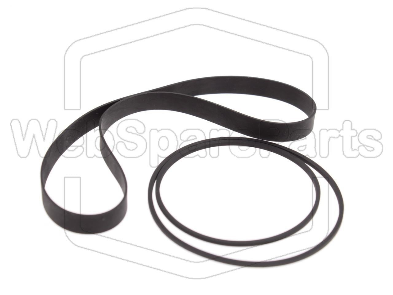 Kit Courroies Pour Platine Cassette Sansui D-90