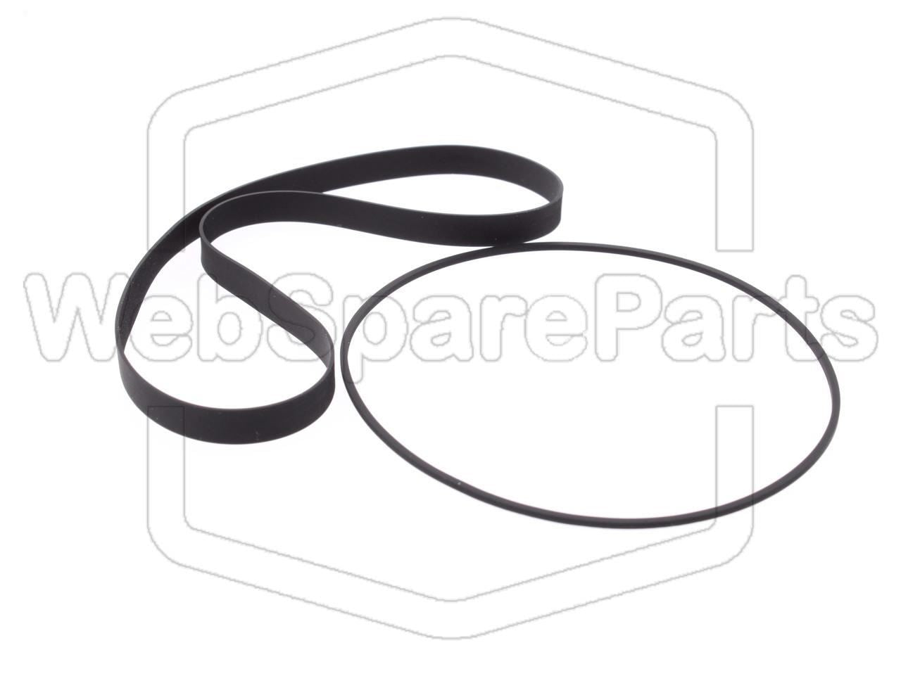 Kit Courroies Pour Platine Cassette Teac C-2