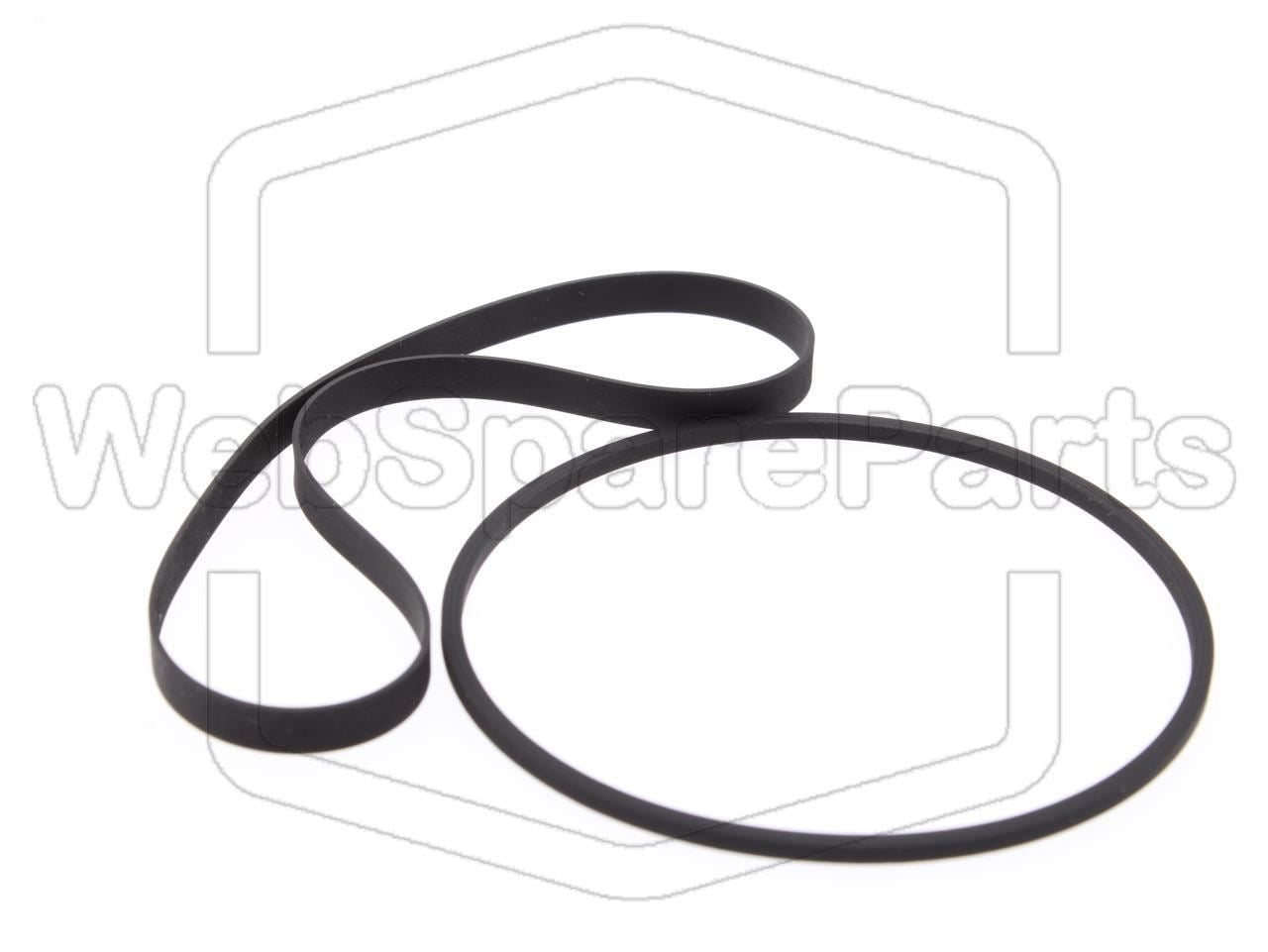 Kit Courroies Pour Platine Cassette Teac Tascam 112
