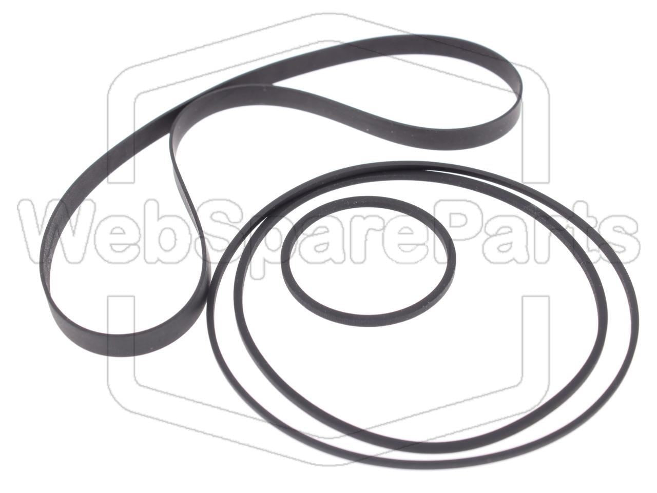 Kit Courroies Pour Platine Cassette Pioneer CT-305