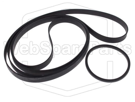 Kit courroies pour platine vinyle Bang & Olufsen Beogram 4500 Type 5955