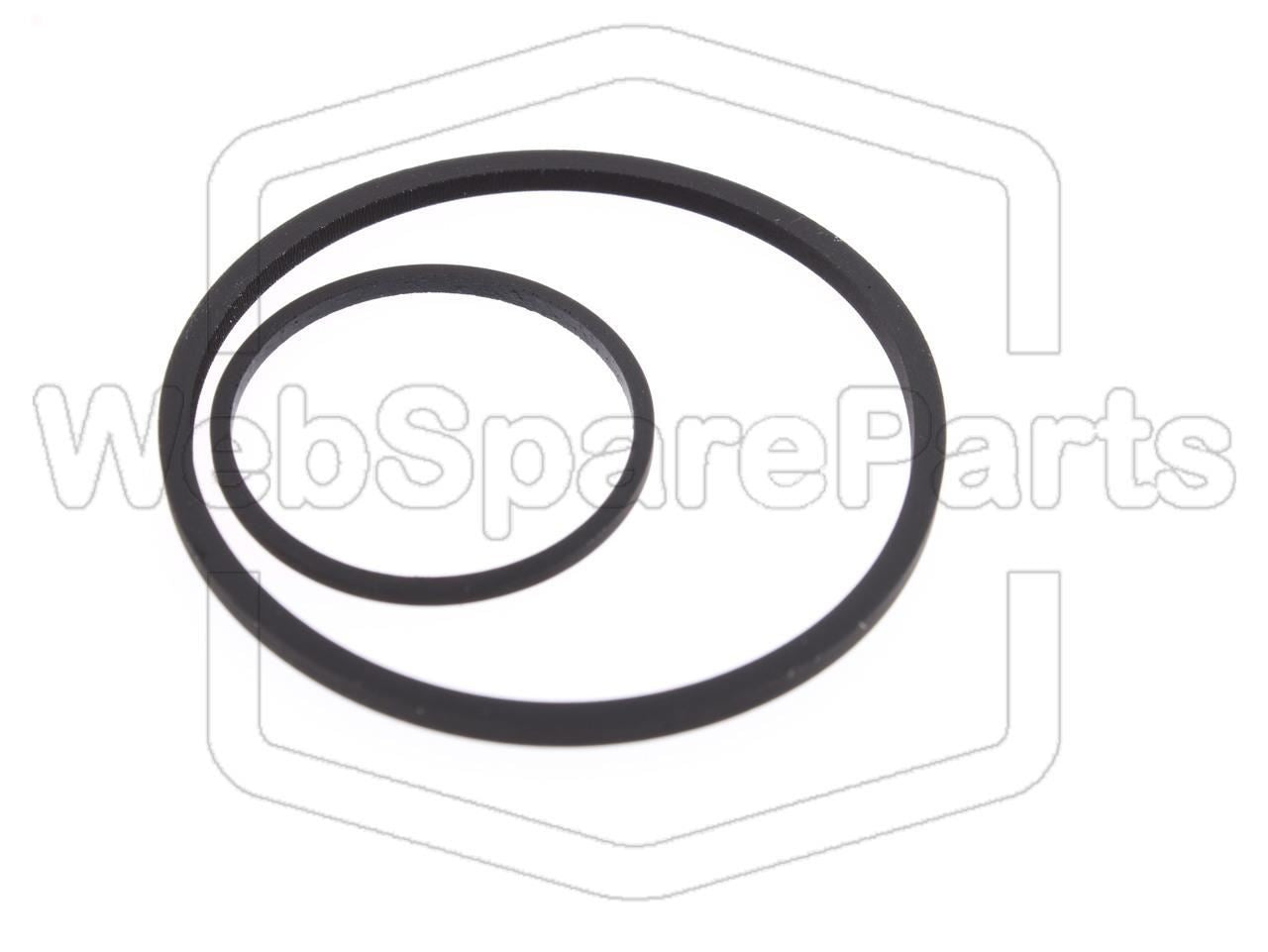 Kit Courroies Pour Lecteur CD/MD Sony MXD-D4