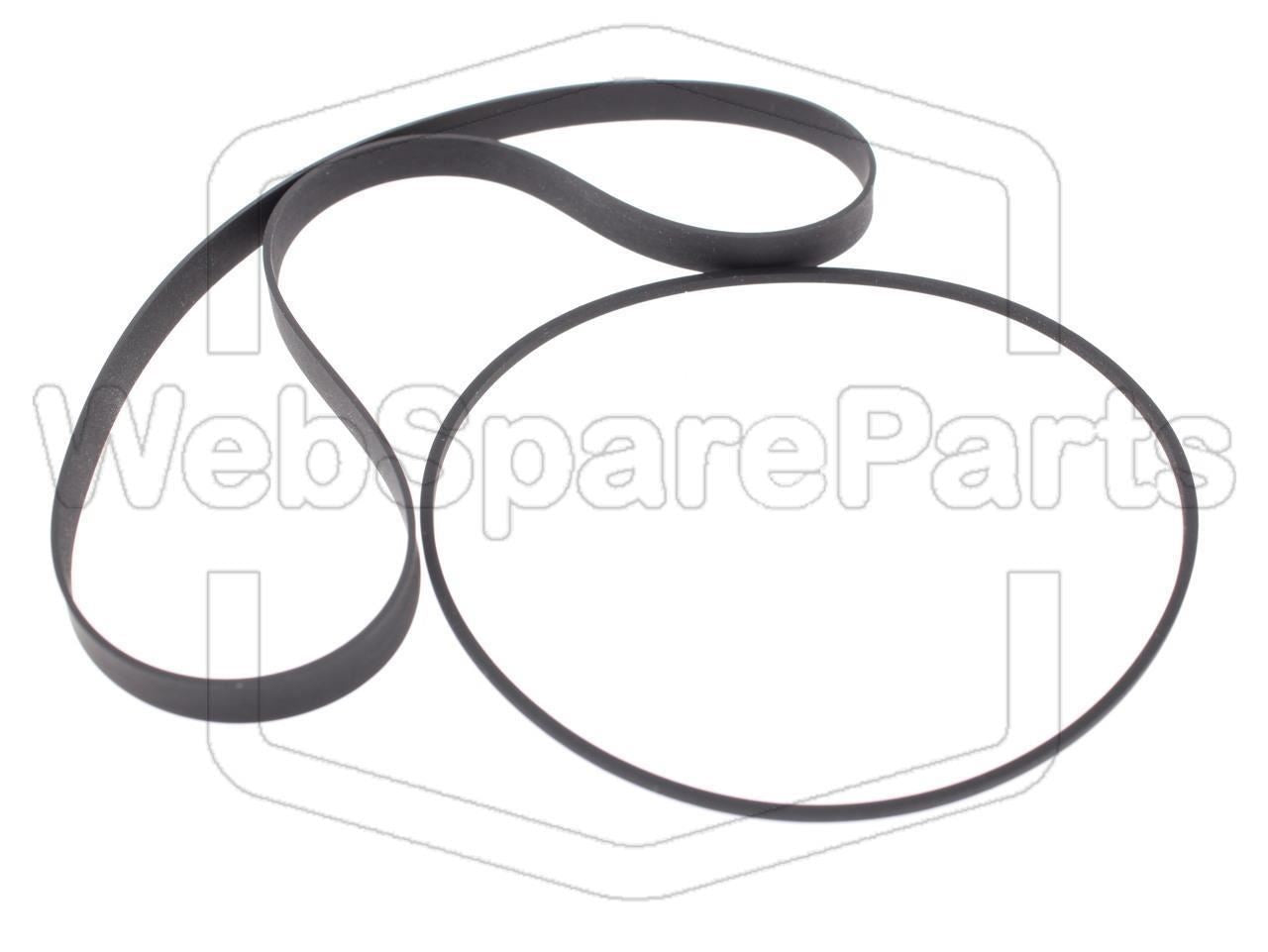 Kit Courroies Pour Platine Cassette Nikko ND-500H